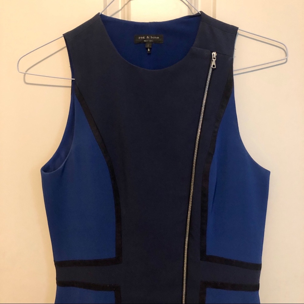 $600 Rag & Bone Rae Fit Flare Dress - Picture 6 of 7